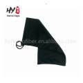 High quality leather drawstring 100% polyester double pull pouch